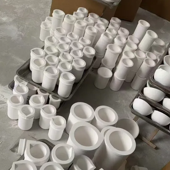 High Quality Quartz Ceramic Melting Crucible Jacket for Furnace